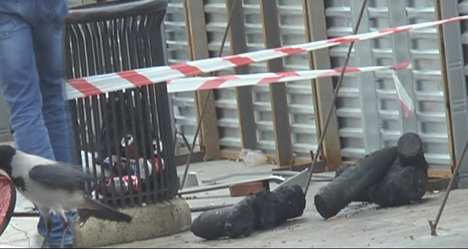 Kadıköy&#039;de top mermileri bulundu