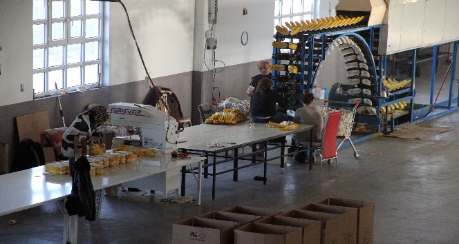 Yozgat’ta yıllık 5 milyon eldiven üretiyor