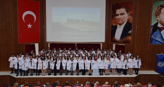 NKÜ’de Geleneksel Beyaz Önlük Giyme Töreni düzenlendi