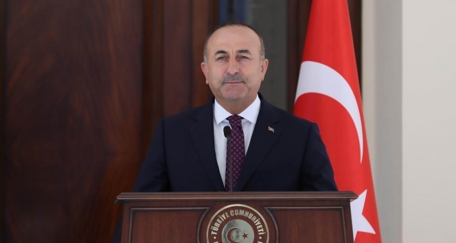 Bakan Çavuşoğlu, KKTC Dışişleri Bakanı Ertuğruloğlu ile görüştü