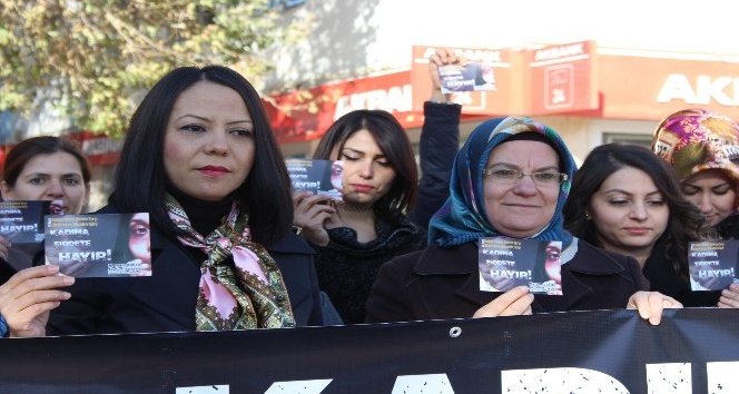 Kadına yönelik şiddete AK Parti Kadın Kollarından tepki