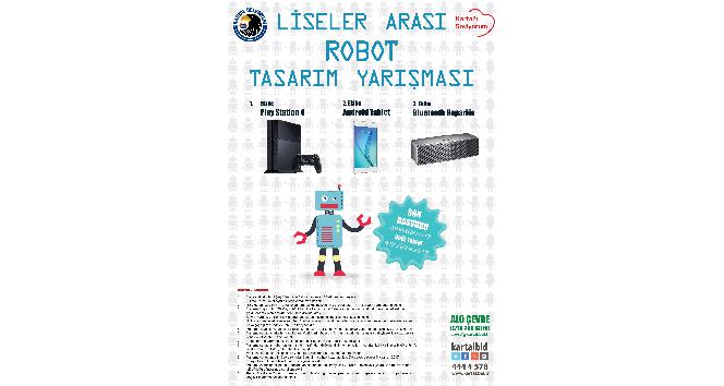 Kartal Belediyesi’nden liselerarası robot tasarım yarışması