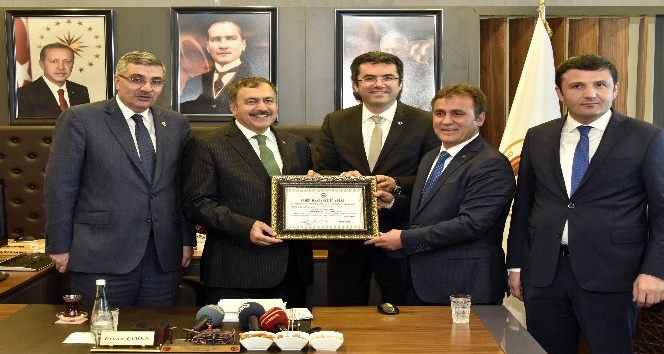 Orman ve Su İşleri Bakanı Veysel Eroğlu Gümüşhane’de