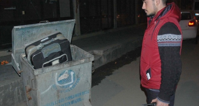 Adana’da şüpheli bavul paniği