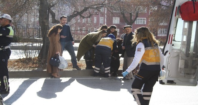 Yozgat’ta trafik kazası: 2 yaralı