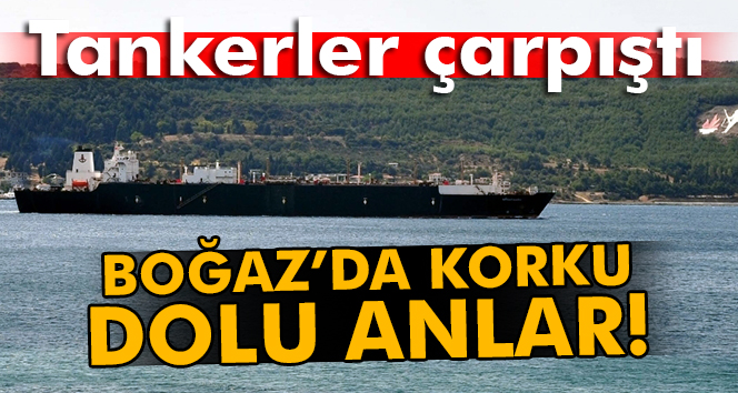 Çanakkale Boğazı&#039;nda tanker kazası