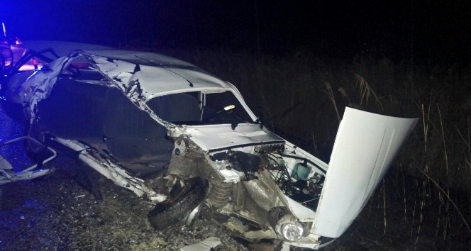 Çorum’da trafik kazası: 1 ölü, 1 yaralı