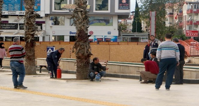 Antalya’da işsiz vatandaşın benzinli intihar girişimi