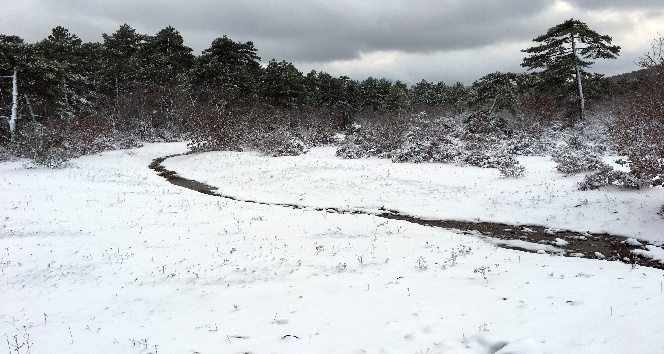 Çanakkale’de kar yağışı