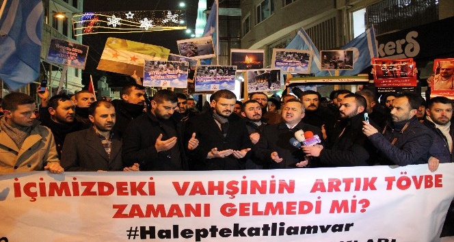 Alperen Ocakları’ndan Taksim’de protesto