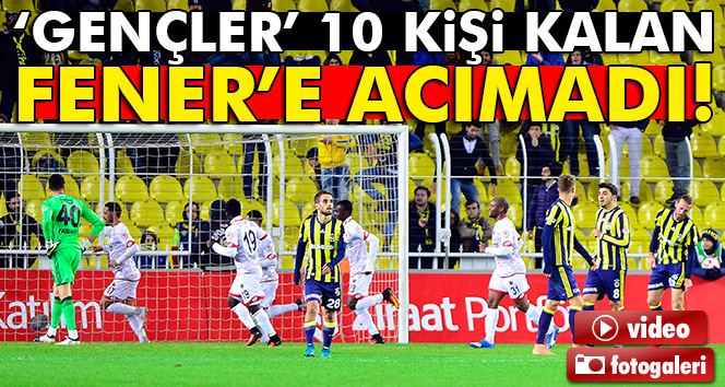 Fenerbahçe Gençlerbirliği maçı geniş özeti ve golleri izle