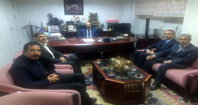 Prof. Dr. Mehmet Emin Yılmaz’a teşekkür ziyareti