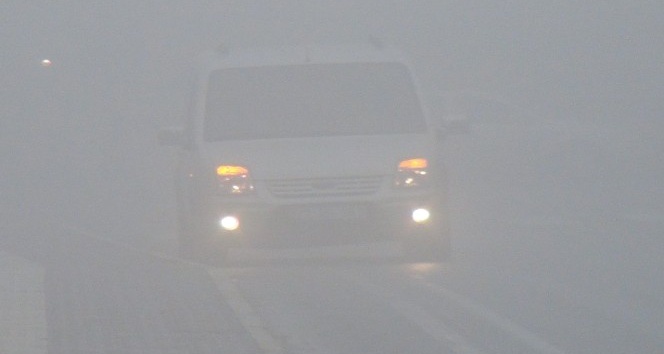 Mardin’de yoğun sis hayatı olumsuz etkiliyor