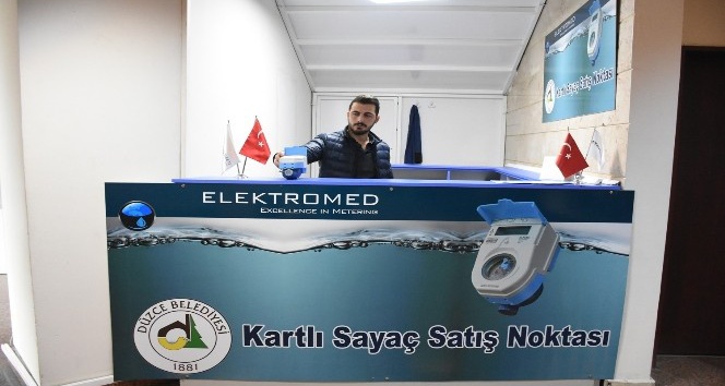 Düzce‘de elektronik kartlı su sayacı teşvik ediliyor