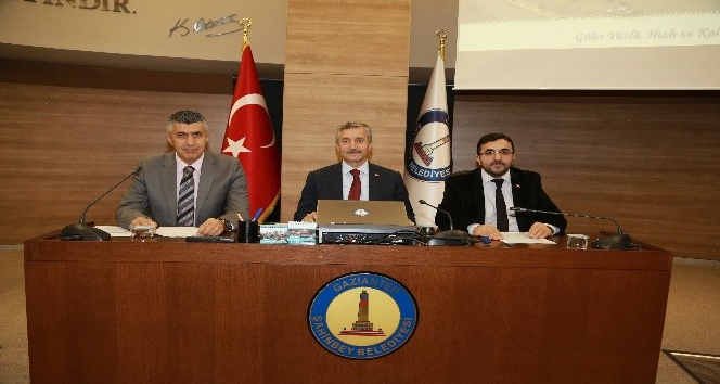 Şahinbey Belediyesi Aralık Ayı Meclis toplantısı yapıldı