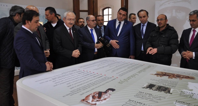 CHP Genel Başkanı Kılıçdaroğlu, Kongre Müzesi&#039;ni gezdi