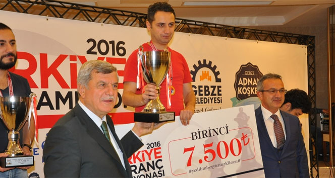 Türkiye Satranç Şampiyonası’nda 1. belli oldu