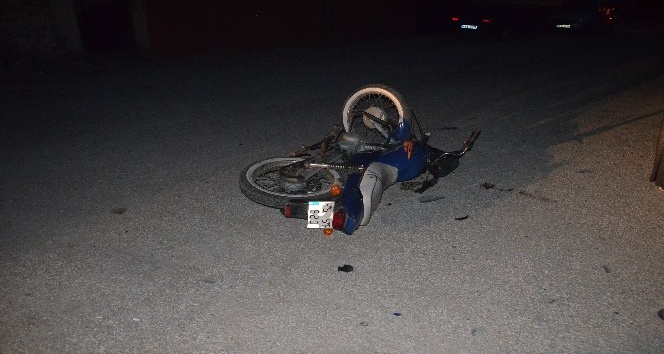 Kua’da motosiklet ile otomobil çarpıştı: 1 yaralı