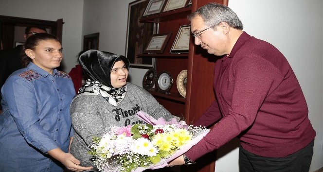 Nevşehir’deki özel insanlar Belediye Başkanı Ünver’i ziyaret etti
