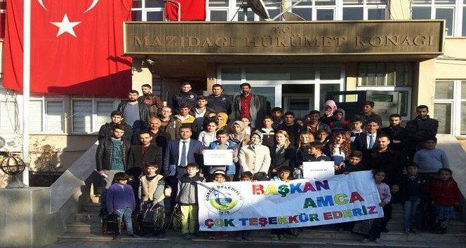 Mardin’deki yardım kampanyasına Görele’den destek