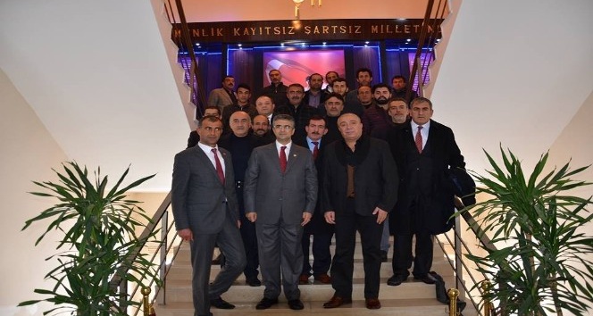 MHP Milletvekili Aydın’dan Çat Belediyesi’ne ziyaret
