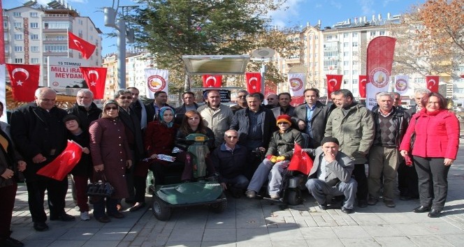 Seydişehir Belediyesi’nden engelli aracı şarj istasyonu