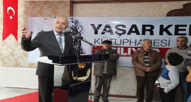 Yenimahalle’de Yaşar Kemal Kütüphanesi açıldı