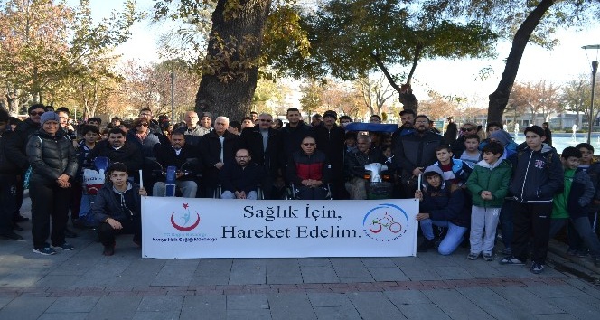 Konya’da sağlık yürüyüşü gerçekleştirildi