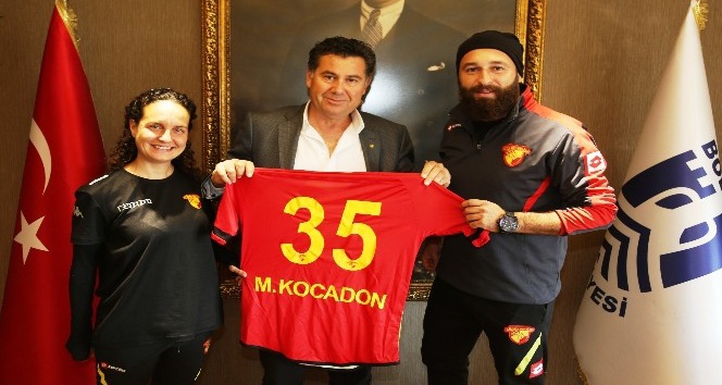 Göztepe Bodrum Futbol Okulu’ndan Başkan Kocadon’a ziyaret