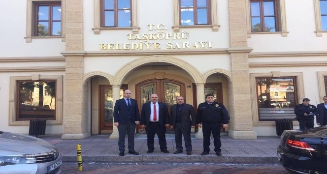 İl Emniyet Müdürü Karabulak, Belediye Başkanı Hüseyin Arslan’ı ziyaret etti