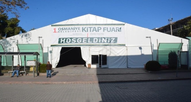 Osmaniye Belediyesi 1.Kitap Fuarı hazırlıkları