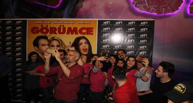 Görümce filminin oyuncuları Forum Kayseri’de