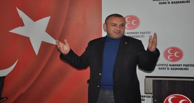 MHP Kars il Başkanı Özcan, Türkiye gündemini değerlendirdi