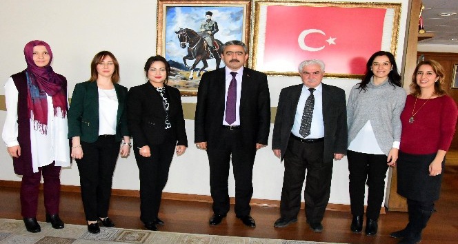 Baro Temsilcisi Av. Emel Şahin, Başkan Alıcık’ı ziyaret etti