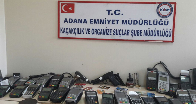 Adana&#039;da pos tefecilerine operasyon: 14 gözaltı