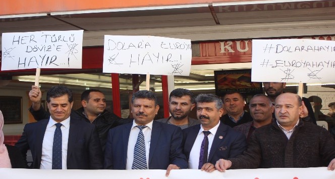 Osmaniye’de "Dolara hayır Türk Lirasına evet" yürüyüşü