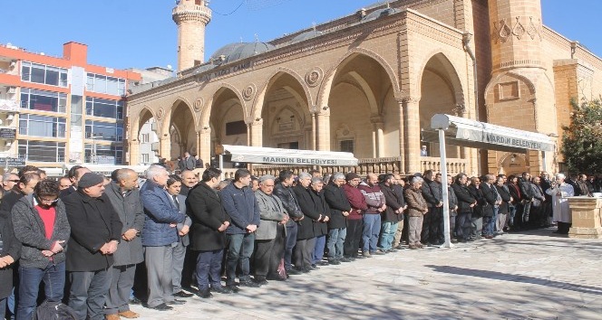 Mardin’de Halep için gıyabi cenaze namazı kılındı