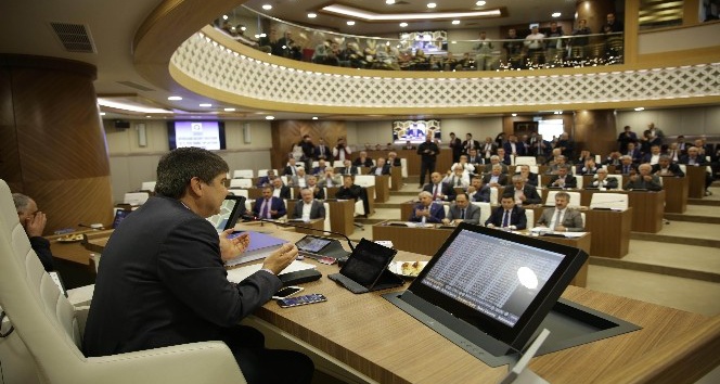 Büyükşehir Meclisinin yeni salonu dualarla açıldı