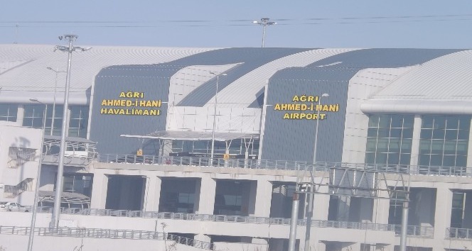 Ağrı Ahmed-i Hani Havalimanı’nda 19 bin 984 yolcuya hizmet verildi