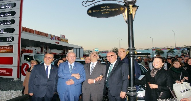 Başkan Büyükerşen, Tekirdağ’da adının verildiği caddenin açılışını yaptı