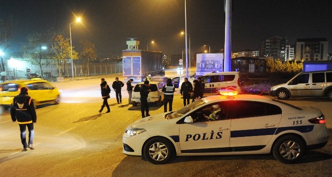 Bursa’da bin 200 polisli ‘Huzur’ operasyonu