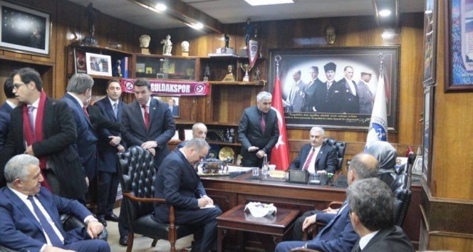 Başbakan Binali Yıldırım GMİS’i ziyaret etti
