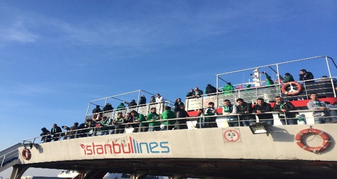 Bursasporlu taraftarlar, İstanbul’a akın ediyor