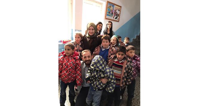 Türkiye’nin en küçük ilçesindeki çocukları mutlu ettiler