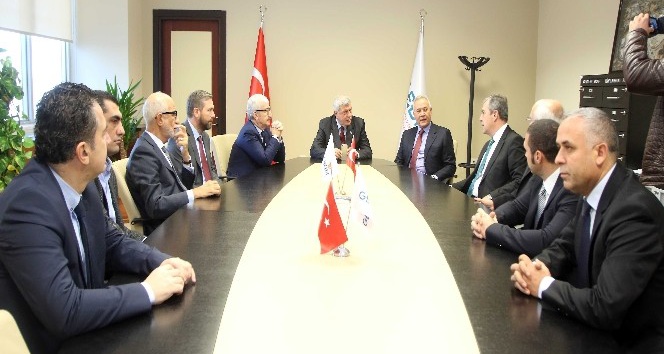 Başkan Karaosmanoğlu, GEBKİM yönetimini ağırladı