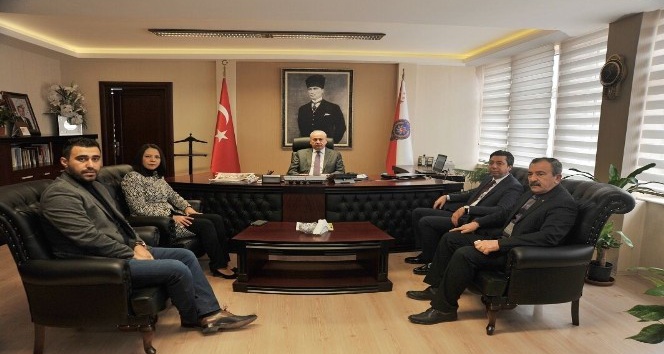 AK Parti Teşkilatından Emniyet Müdürüne Taziye Ziyareti