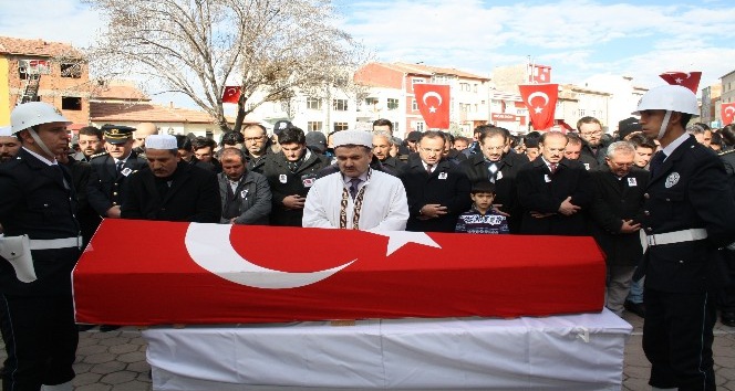 Şehit Polis Devrilmez son yolculuğuna uğurlandı
