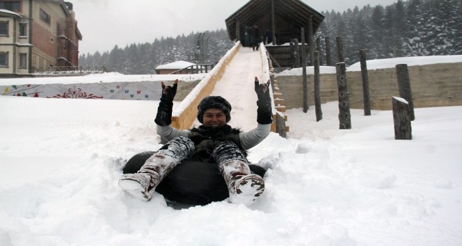 Kulakkaya Yaylası kış turizminin yeni gözdesi olma yolunda ilerliyor