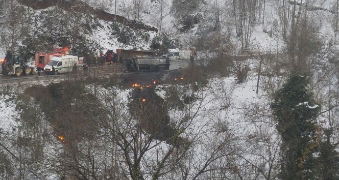 Giresun’da feci kaza: 2 ölü, 1 ağır yaralı
