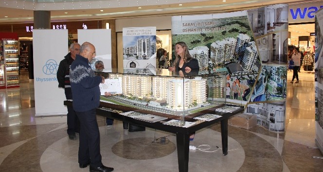 Osmaniye Sarayları tanıtım standı, ikinci kez kent halkı ile buluştu